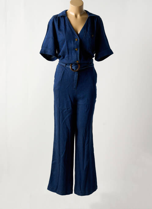 Salopetă-pantalon albastru MAISON CAPTAIN femeie