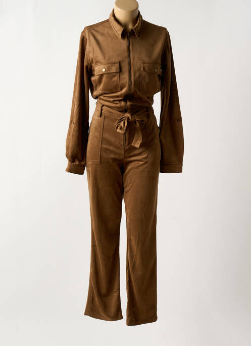 Salopetă-pantalon maro CAPTAIN TORTUE femeie