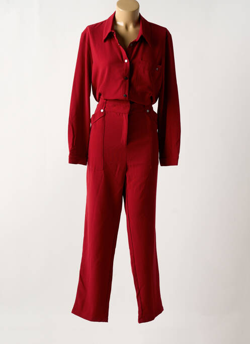 Salopetă-pantalon roșu CAPTAIN TORTUE femeie