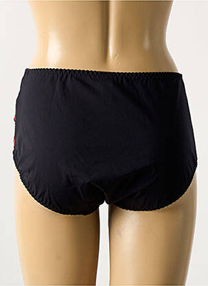 Chilot efect material satinat negru ALLANDE femeie
