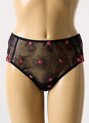 Tanga elasticitate negru ALLANDE femeie