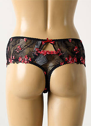 Tanga elasticitate negru ALLANDE femeie
