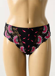 Tanga elasticitate negru ALLANDE femme