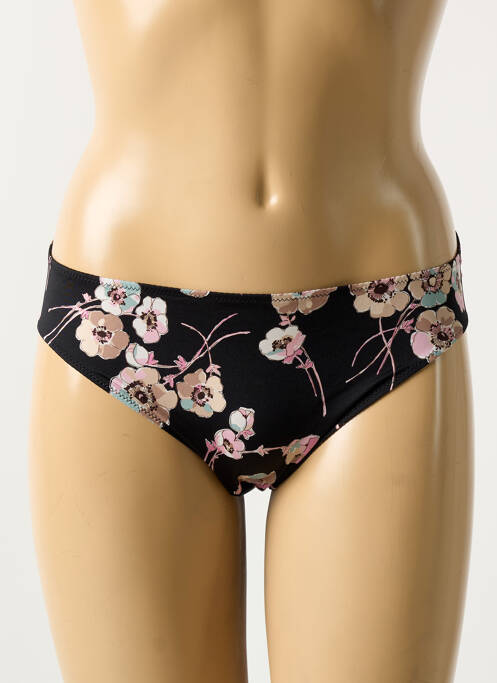 Chilot țesătură satinată negru ALLANDE femme