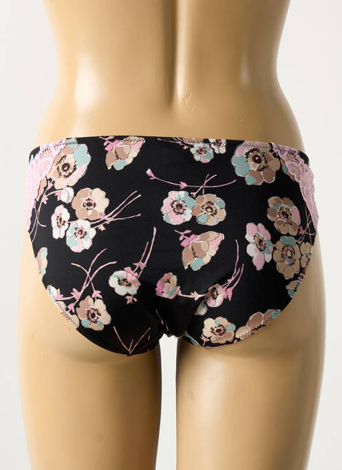 Chilot țesătură satinată negru ALLANDE femme