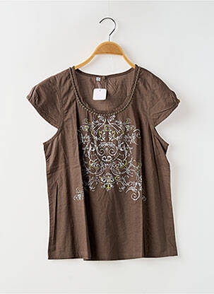 Bluză maro CAPT'N TORTUE fată