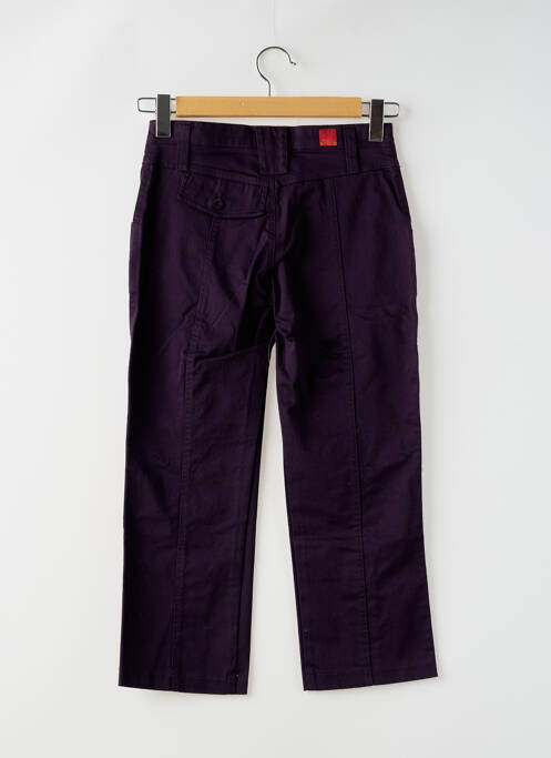 Pantalon drept violet MISS CAPTAIN femeie