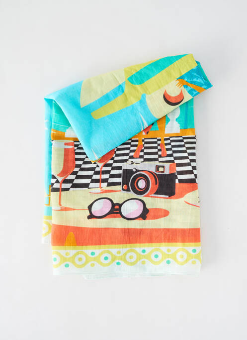 Eșarfă albastru CAPTAIN TORTUE femeie