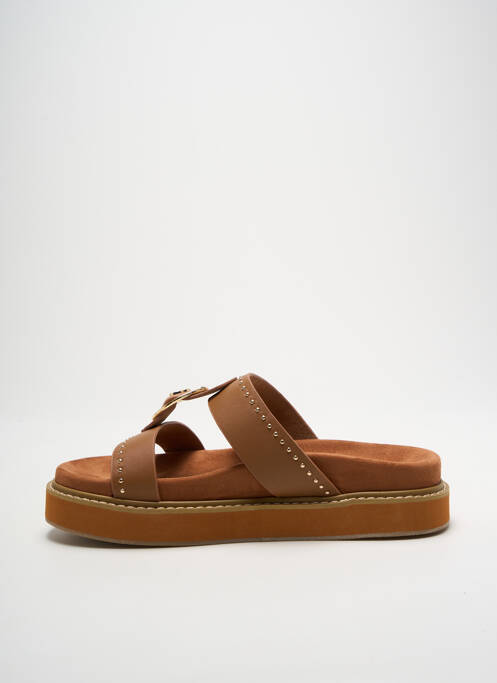 Mulete/Saboți maro MAISON CAPTAIN femeie