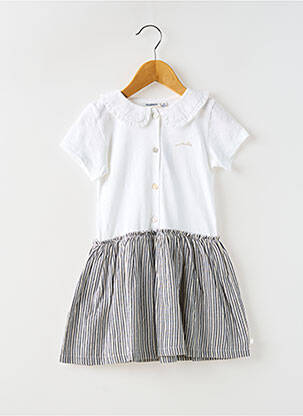 Rochie midi alb NOUKIE'S fată