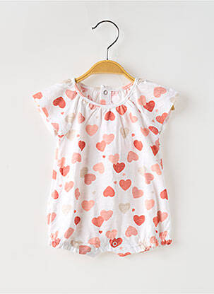 Salopetă scurtă alb MAYORAL fată