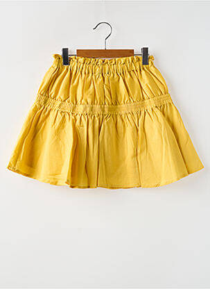 Fustă midi galben MAYORAL fată