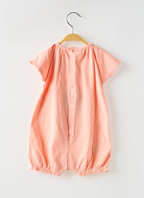 Salopetă-pantalon portocaliu MAYORAL fată