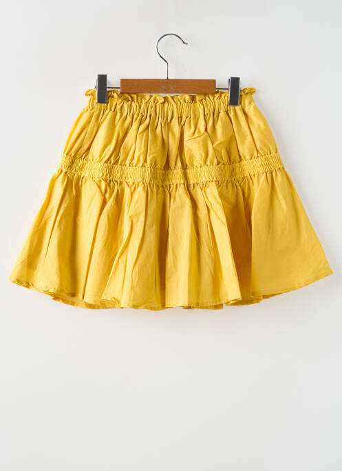 Fustă midi galben MAYORAL fată