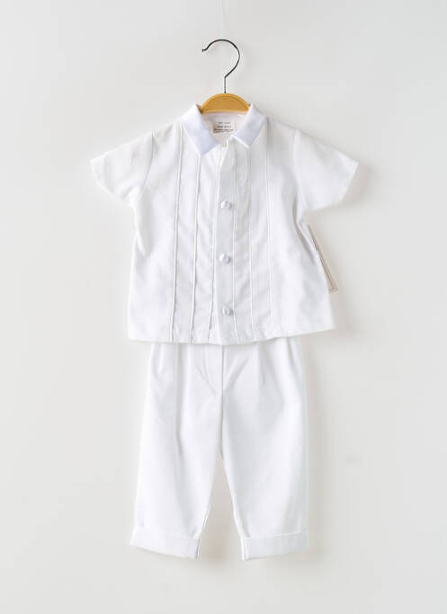 Set pantaloni alb CHRISTELLA băiat