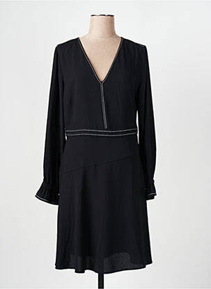 Rochie midi mâneci lungi mâneci lungi negru LIU JO femeie