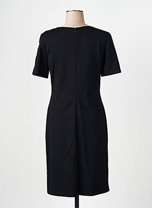 Rochie midi închidere cu fermoar la spate mâneci scurte negru BETTY BARCLAY femeie