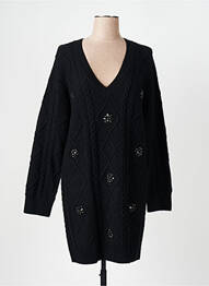 Rochie pulover croială dreaptă mâneci lungi negru PENNYBLACK femeie
