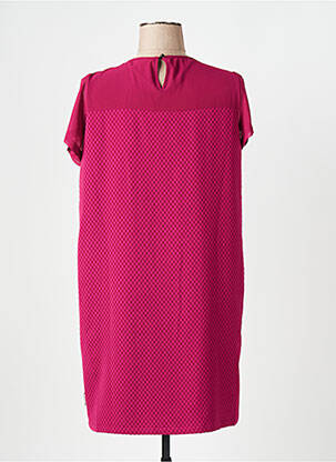 Rochie scurtă mâneci scurte mâneci scurte violet LOLA ESPELETA femeie