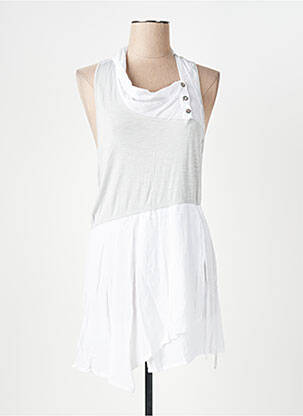 Rochie midi alb MADO ET LES AUTRES femeie