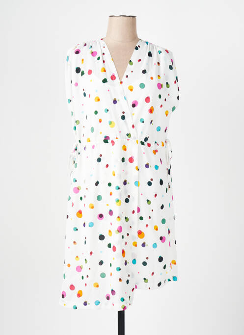 Rochie midi alb COP COPINE femeie