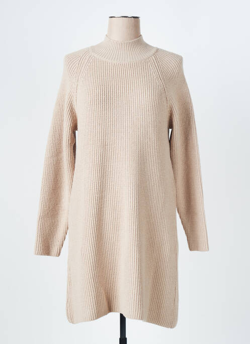 Rochie pulover bej MUS & BOMBON femeie