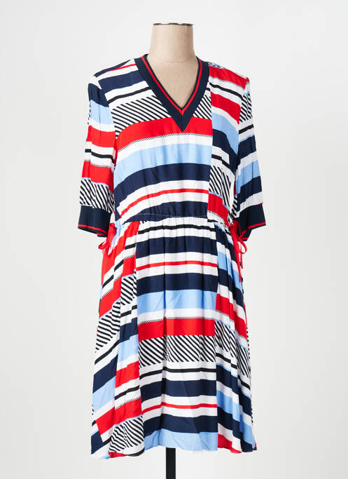 Rochie midi roșu TOMMY HILFIGER femeie