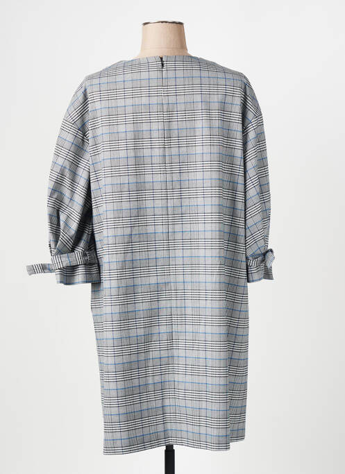 Rochie midi gri TOMMY HILFIGER femeie