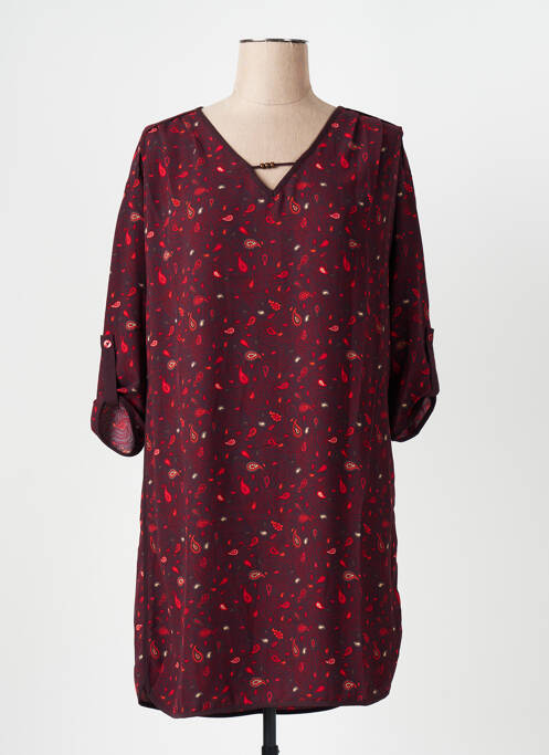 Rochie midi roșu LOLA ESPELETA femeie