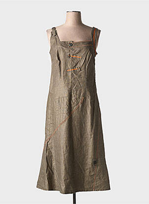 Rochie midi maro MY WAY femeie