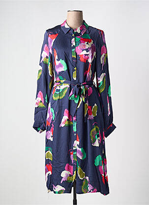 Rochie midi albastru POM AMSTERDAM femeie