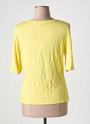 Tricou elasticitate mâneci scurte galben HAMMER femeie