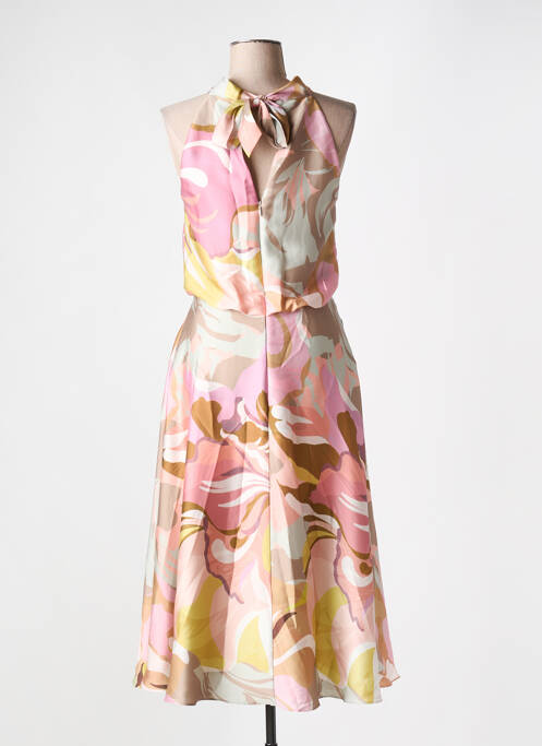 Rochie midi roz VERA MONT femeie