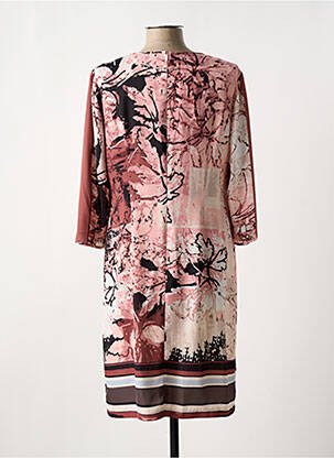 Rochie midi imprimeu floral mâneci lungi roz GERRY WEBER femeie