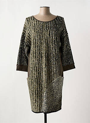 Rochie midi verde LA FEE MARABOUTEE femeie