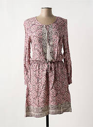 Rochie midi imprimeu floral mâneci lungi roz GERRY WEBER femme