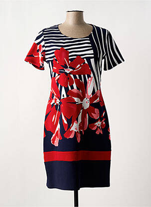 Rochie midi albastru GEVANA femeie