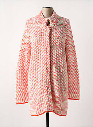 Palton lung portocaliu STREET ONE femeie