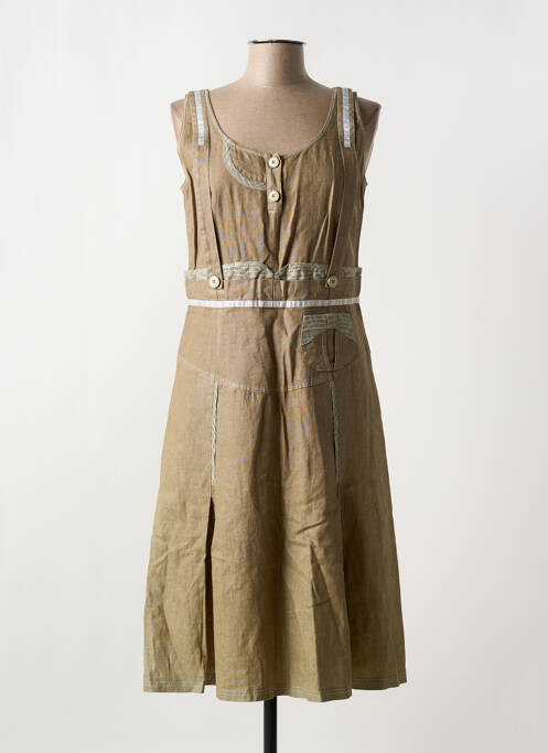 Rochie midi maro MY WAY femeie