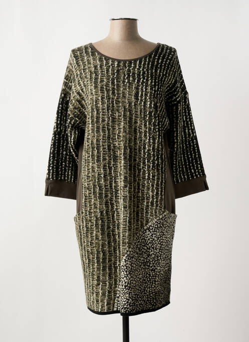 Rochie midi verde LA FEE MARABOUTEE femeie