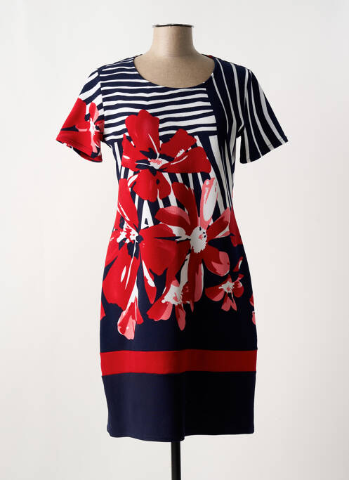 Rochie midi albastru GEVANA femeie