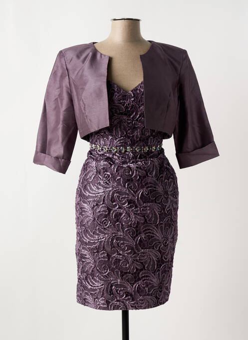 Set rochie violet FASHION NEW YORK femeie