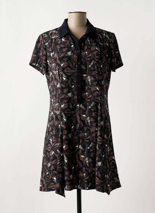 Rochie scurtă maro LOLA ESPELETA femeie