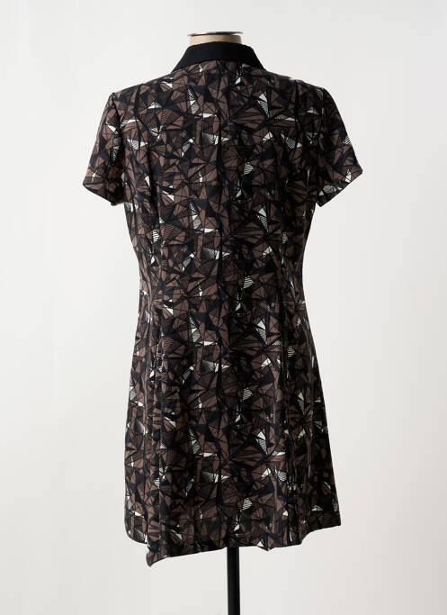 Rochie scurtă maro LOLA ESPELETA femeie