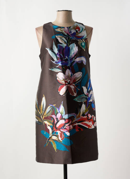 Rochie midi maro EDAS femeie