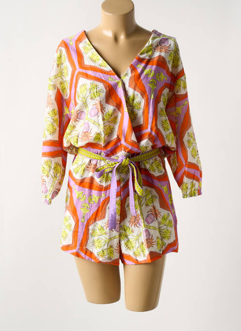 Salopetă scurtă portocaliu POM AMSTERDAM femeie