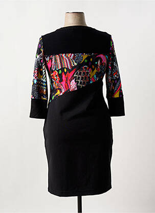 Rochie midi mâneci 3/4 mâneci 3/4 negru OLIVIER PHILIPS femeie