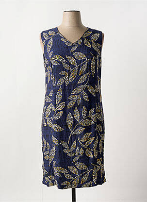 Rochie midi albastru GEVANA femeie