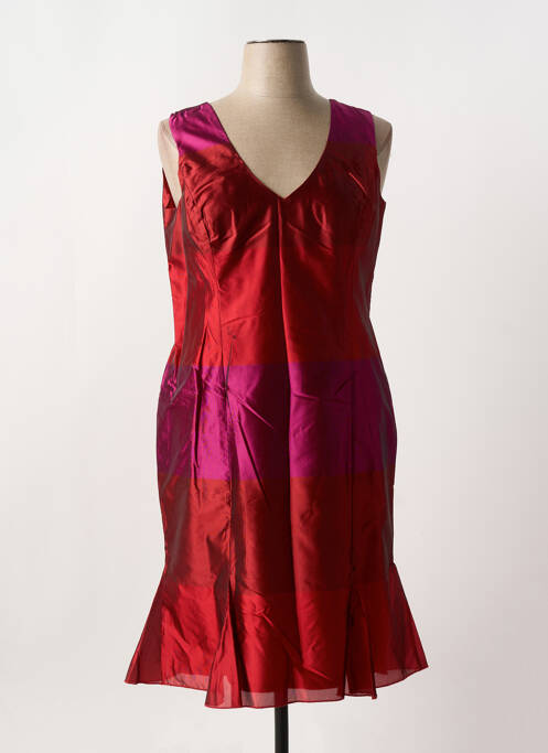 Rochie midi roșu PLAIT-IL ? femeie