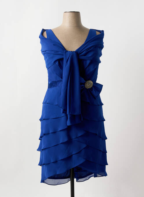 Rochie midi albastru FASHION NEW YORK femeie